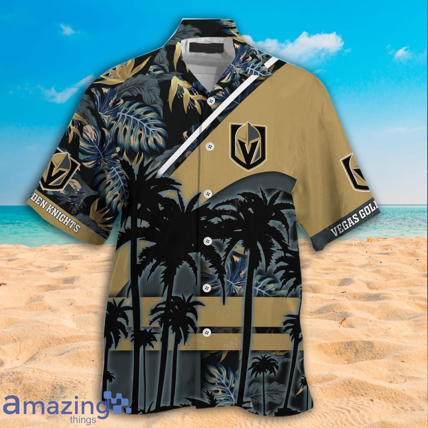 Nhl Vegas Golden Knights Tommy Bahama Hawaiian Shirt And Short Set -  Freedomdesign