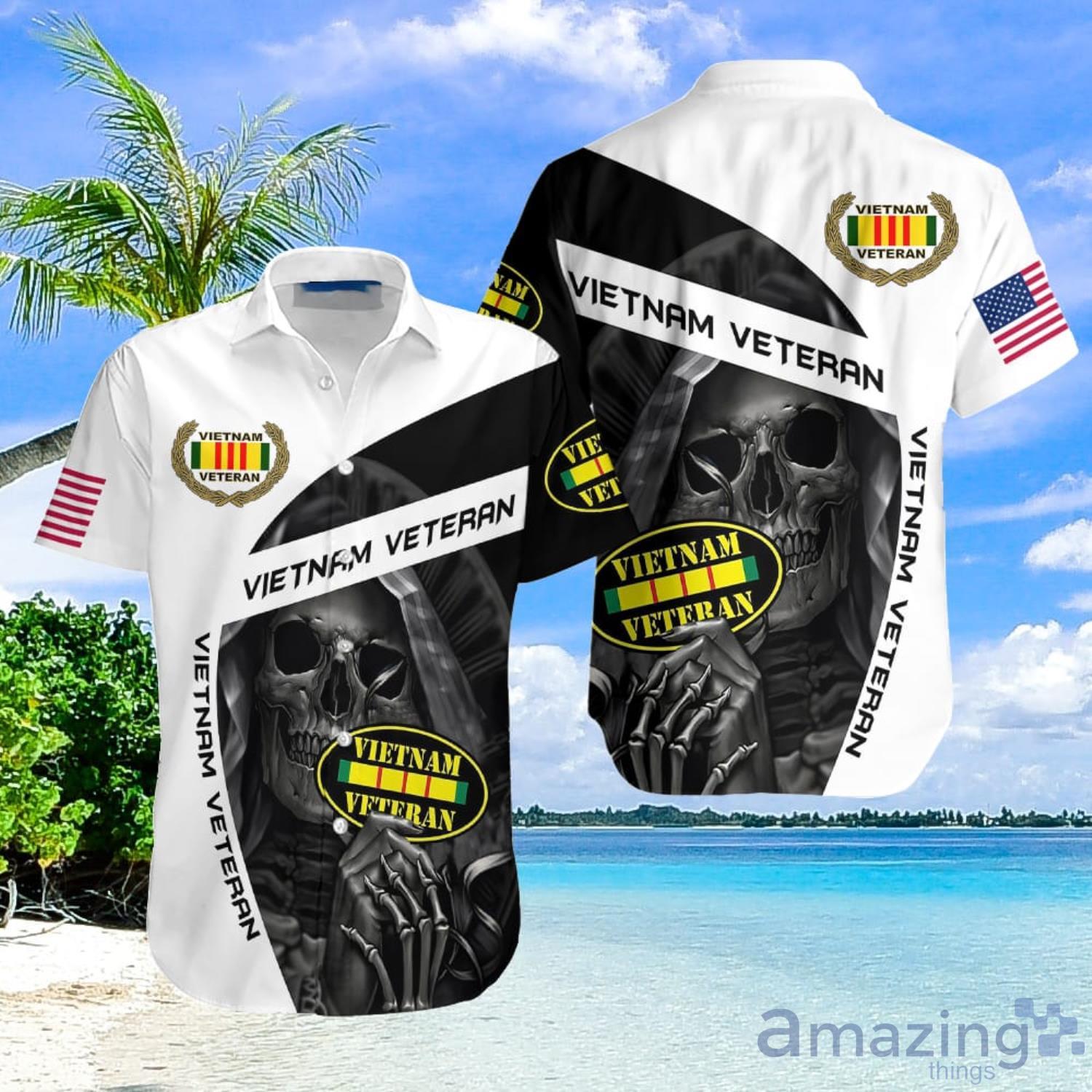 Vietnam Veteran Aloha Hawaiian Shirt Summer Gift For Men And Women Product Photo 1