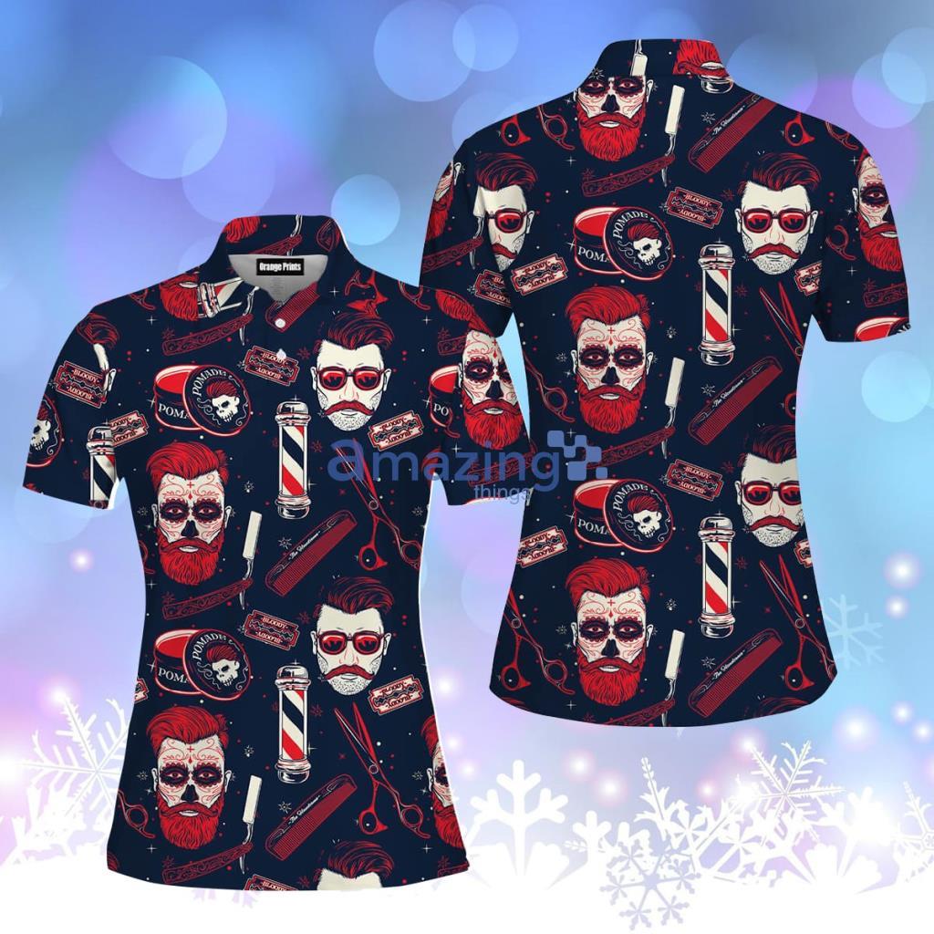 Vintage Barber Shop Polo Shirt  For Women - Vintage Barber Shop Polo Shirt  For Women  PO5325