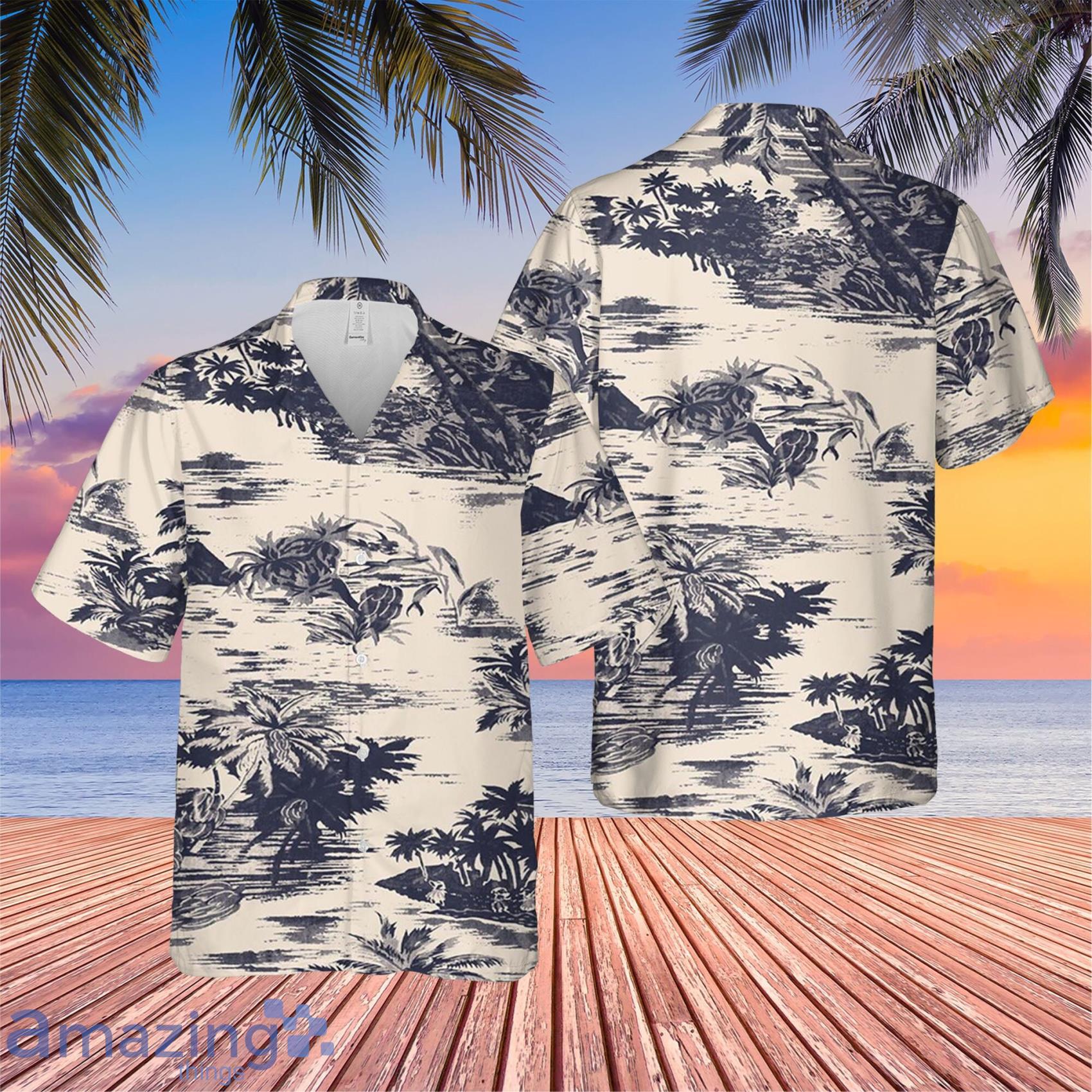 Vintage Coconut Islands Summer Vacation Hawaiian Shirt For Men And Women Product Photo 1