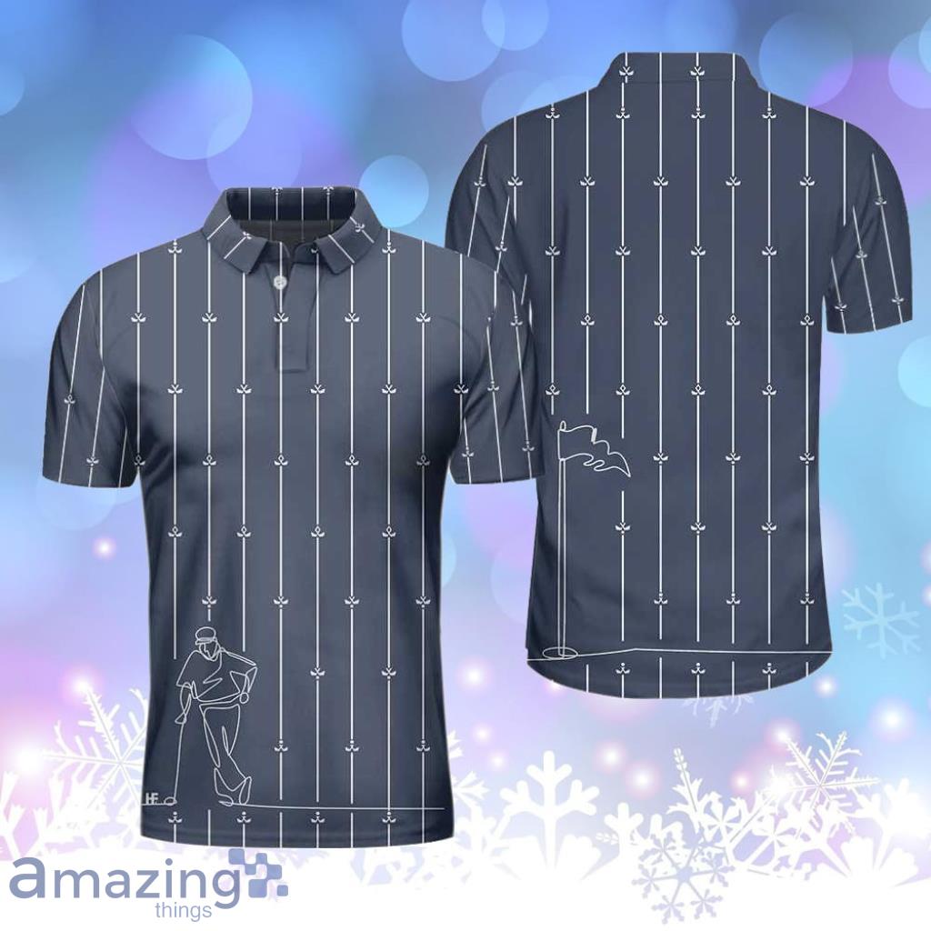 Vintage Silhouette Golfers Golf Course Best Golf Polo Shirt - Vintage Silhouette Golfers Golf Course Best Golf Polo Shirt