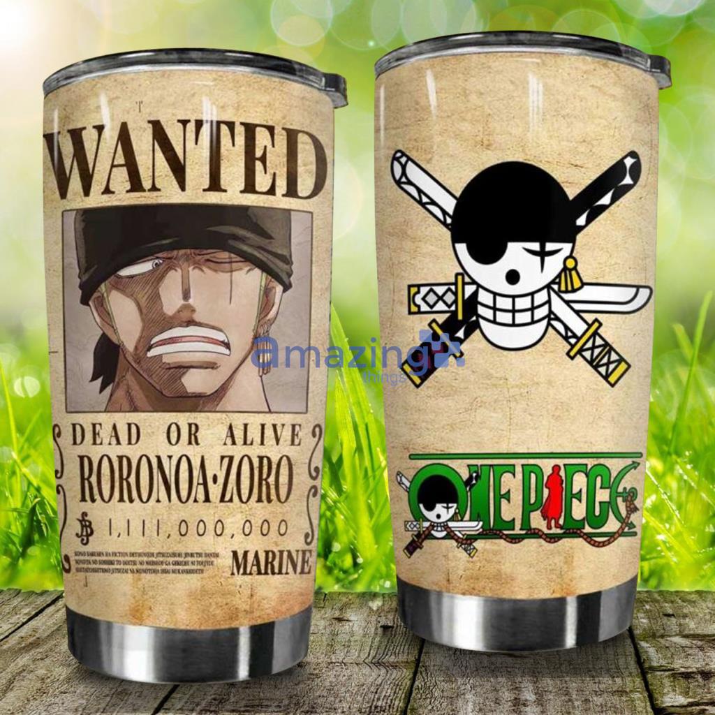 Wanted Dead Or Alive Roronoa Zoro One Piece Tumbler - Wanted Dead Or Alive Roronoa Zoro One Piece Tumbler Wanted Dead Or Alive Roronoa Zoro One Piece Tumbler - Wanted Dead Or Alive Roronoa Zoro One Piece Tumbler