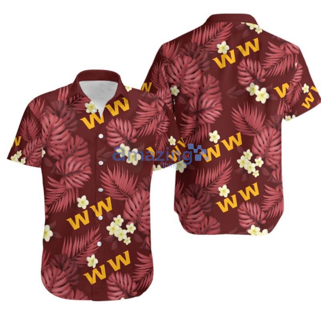 NFL Washington Football Team Hawaiian Short Sleeve Shirt