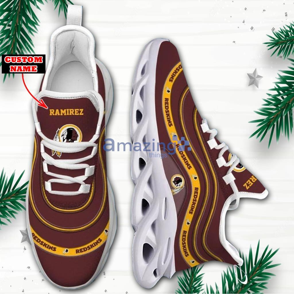 Washington Redskins NFL Luxury Custom Name Max Soul Shoes - Washington Redskins NFL Luxury Custom Name Max Soul Shoes