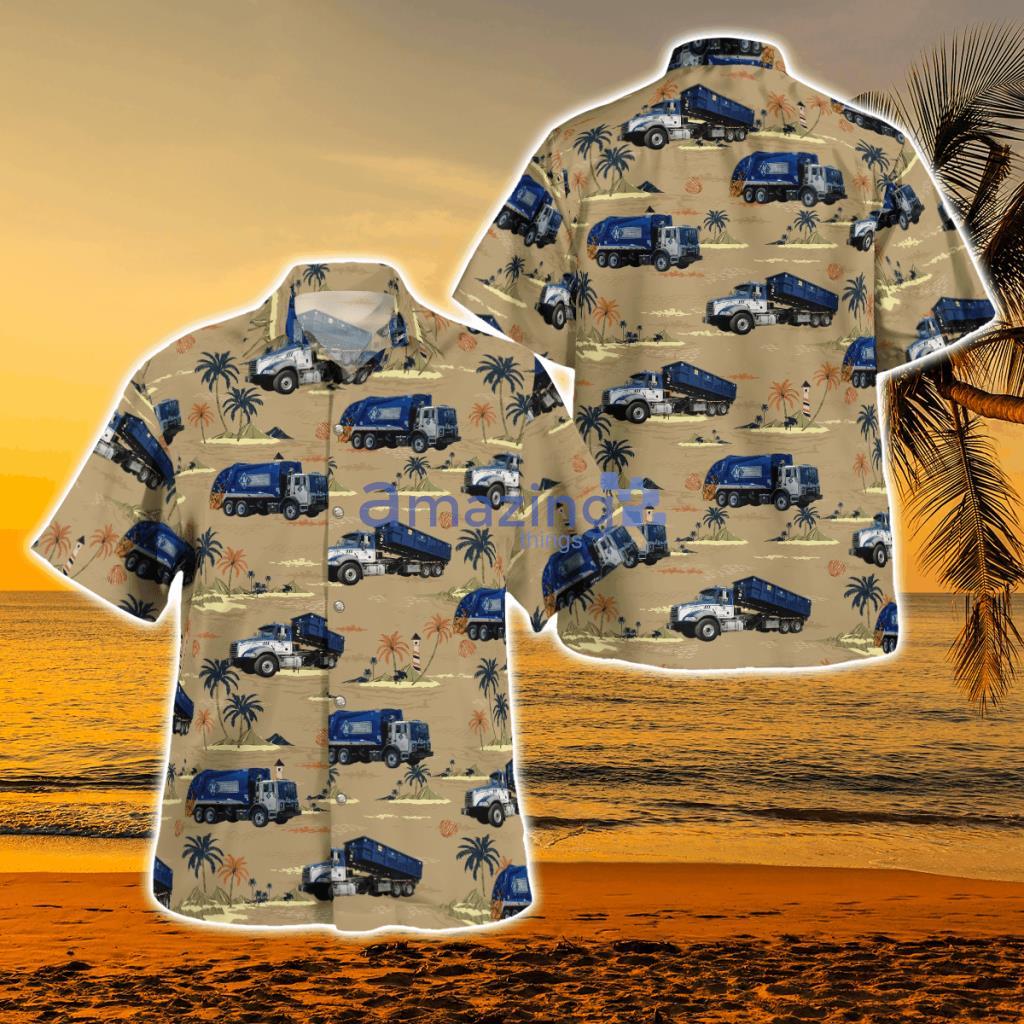  Waste Connections of Canada Hawaiian Shirt - KAHH1405BG02 Waste Connections of Canada Hawaiian Shirt