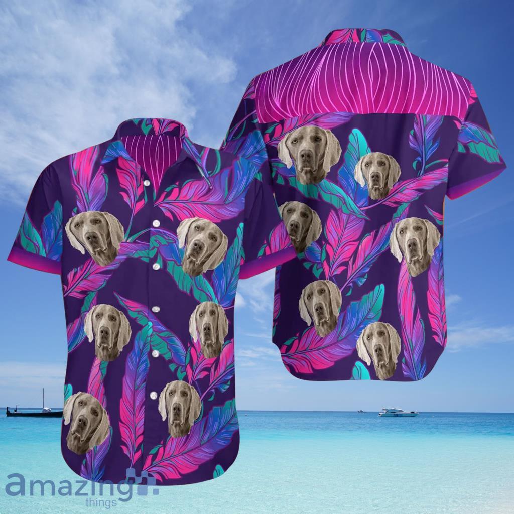 Weimaraners Tropical Hawaiian Shirt For Men And Women - Weimaraners Tropical Hawaiian Shirt For Men And Women