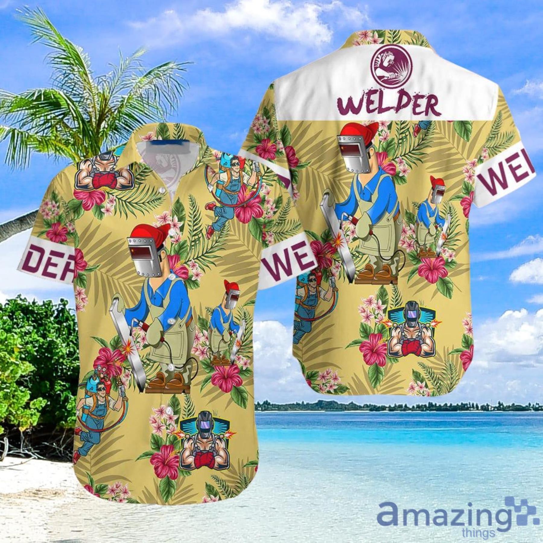Welder Aloha Hawaiian Shirt Men And Women Summer Gift Product Photo 1