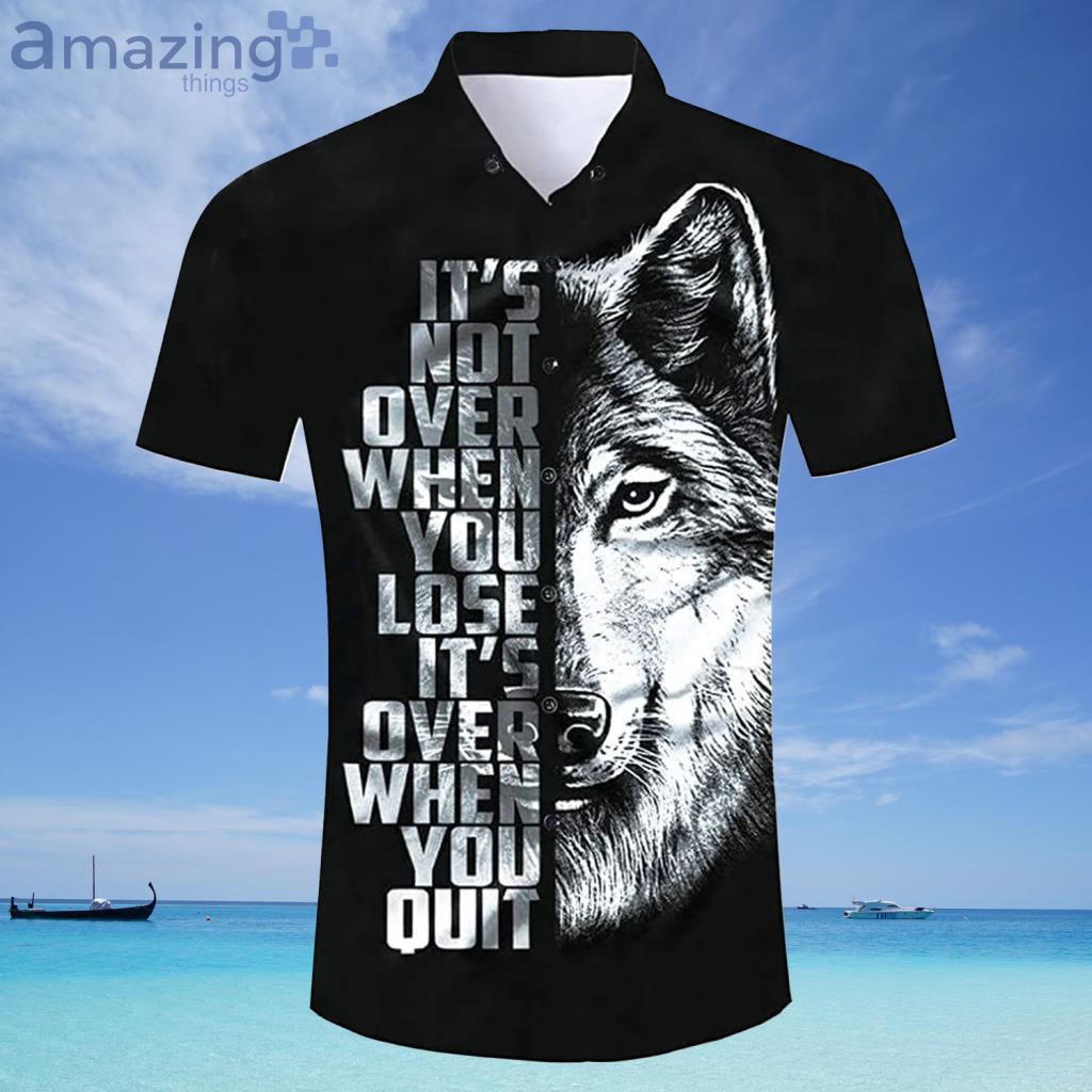 Wolf Funny Hawaiian Shirt - Wolf Funny Hawaiian Shirt