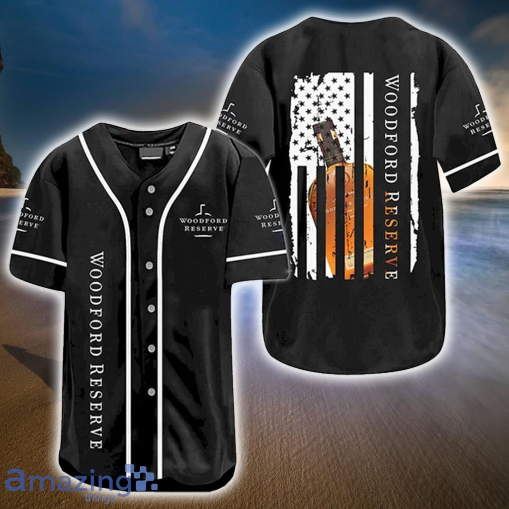 Woodford Reserve Flag Baseball Jerseys  For Men And Women - Woodford Reserve Flag Baseball Jerseys  For Men And Women