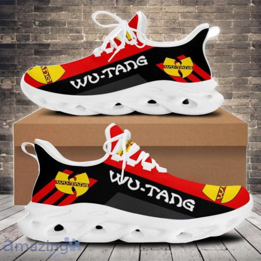 Wu-Tang Clan Red Striped Max Soul Shoes Running Sneaker For Fans