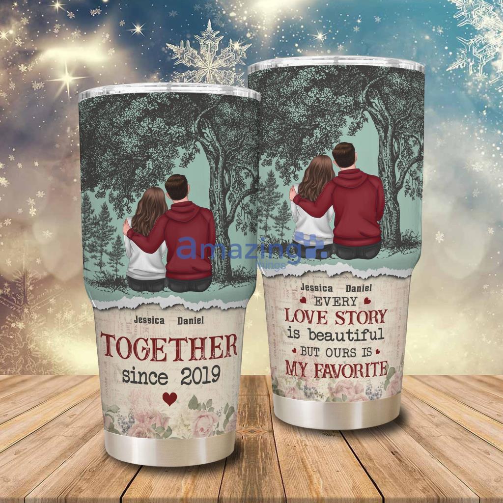 Valentine, Couple tumbler - Husband Wife Gift Personalized Couple