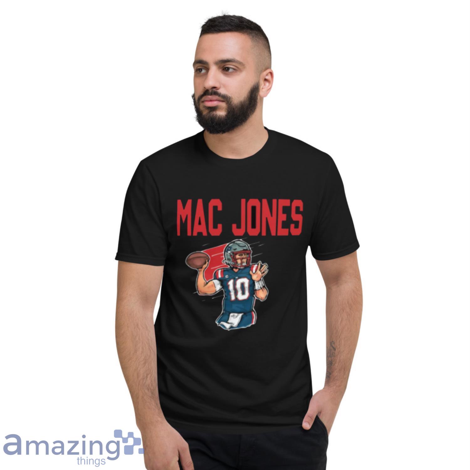 10 Mac Jones Design Gift For Football Fans shirt image 10 Mac Jones Design Gift For Football Fans shirt - Short Sleeve T-Shirt