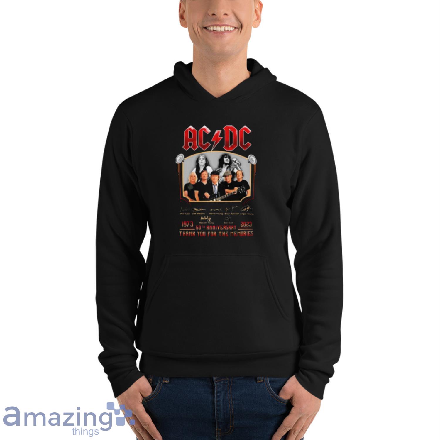 1973 2023 Ad Dc 50th Anniversary Thank You For The Memories Signatures Shirt image 1973 2023 Ad Dc 50th Anniversary Thank You For The Memories Signatures Shirt - Unisex Fleece Pullover Hoodie