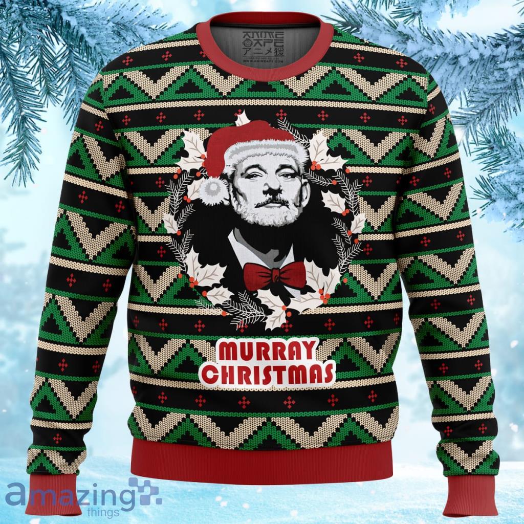 A Very Murray Christmas Ugly Christmas Sweater 3D - A Very Murray Christmas Ugly Christmas Sweater