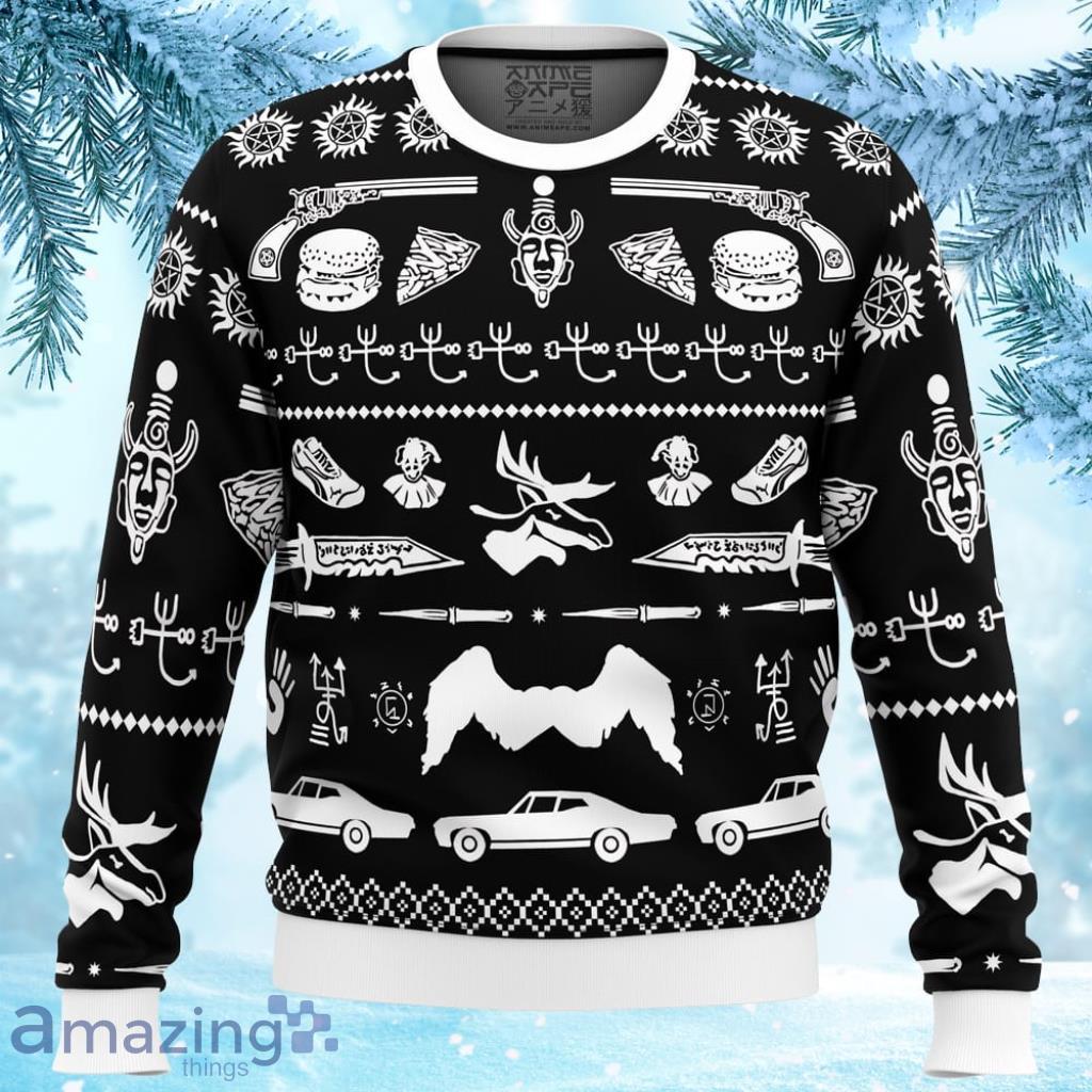 A Very Supernatural Christmas Supernatural Ugly Christmas Sweater 3D - A Very Supernatural Christmas Supernatural Ugly Christmas Sweater