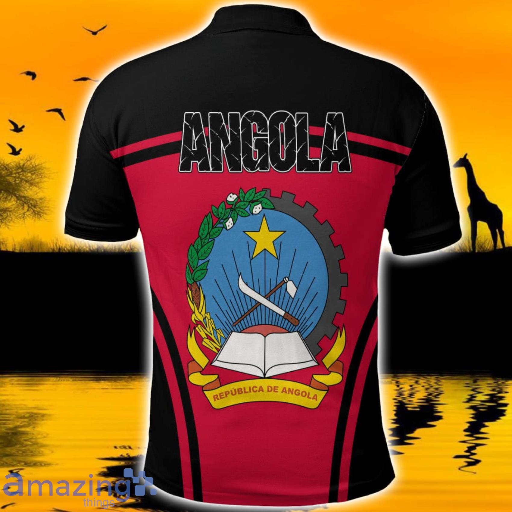 Africa Zone Style Angola Active Flag Polo Shirt For Men And Women image Africa Zone Style Angola Active Flag Polo Shirt For Men And Women Product Photo 2
