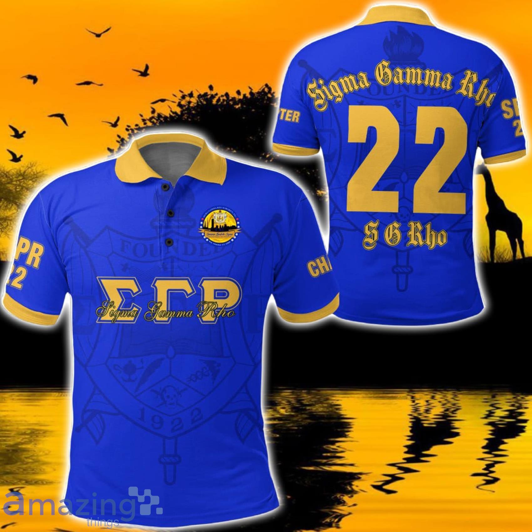 Africazone Style Sigma Gamma Rho Gamma Lambda Sigma Chapter Polo Shirt For Men And Women Product Photo 1 Africazone Style Sigma Gamma Rho Gamma Lambda Sigma Chapter Polo Shirt For Men And Women Product Photo 1