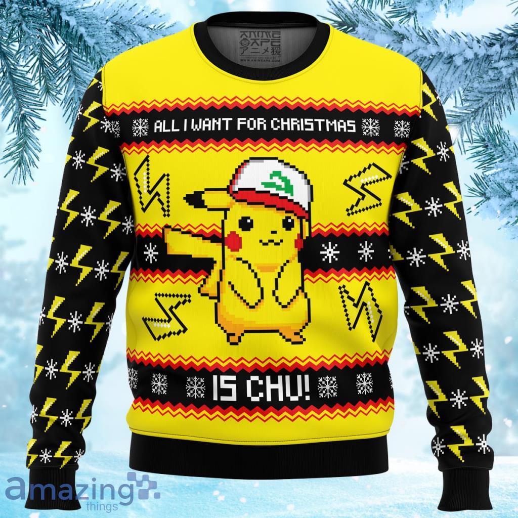 All I Want For Christmas Is CHU! Ugly Christmas Sweater - All I Want For Christmas Is CHU! Ugly Christmas Sweater