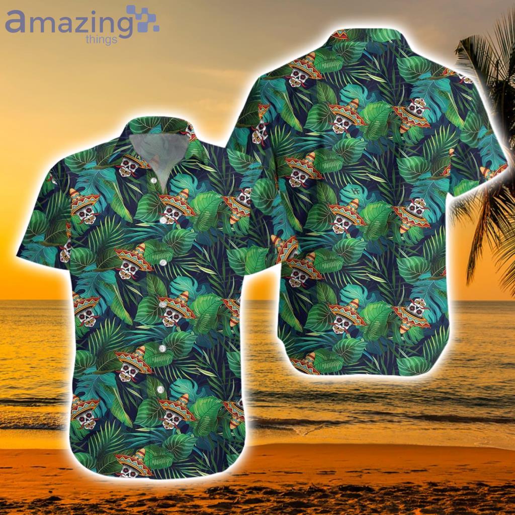Aloha Mexican Skull Tropical Hawaiian Shirt - Aloha Mexican Skull Tropical Hawaiian Shirt Aloha Mexican Skull Tropical Hawaiian Shirt - Aloha Mexican Skull Tropical Hawaiian Shirt