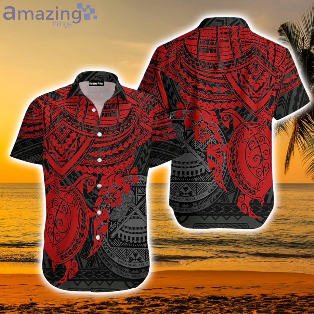 Red Hawaiian Shirts - Trendy Aloha