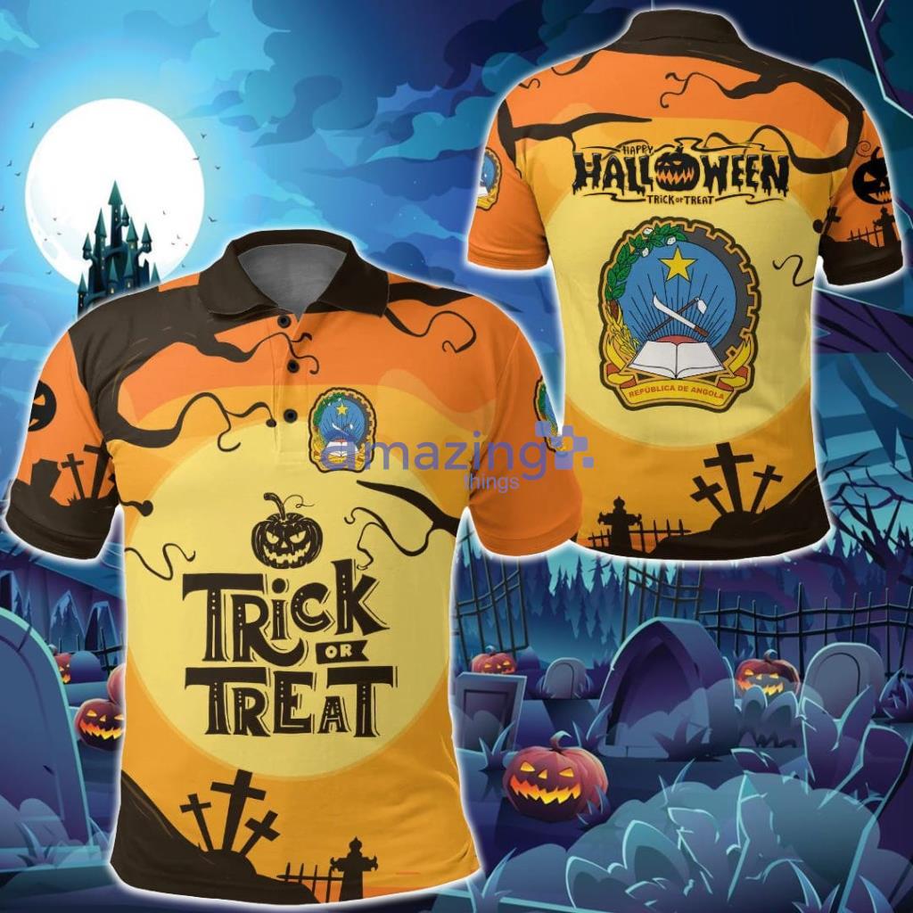 Angola Halloween Trick or Treat Polo Shirt