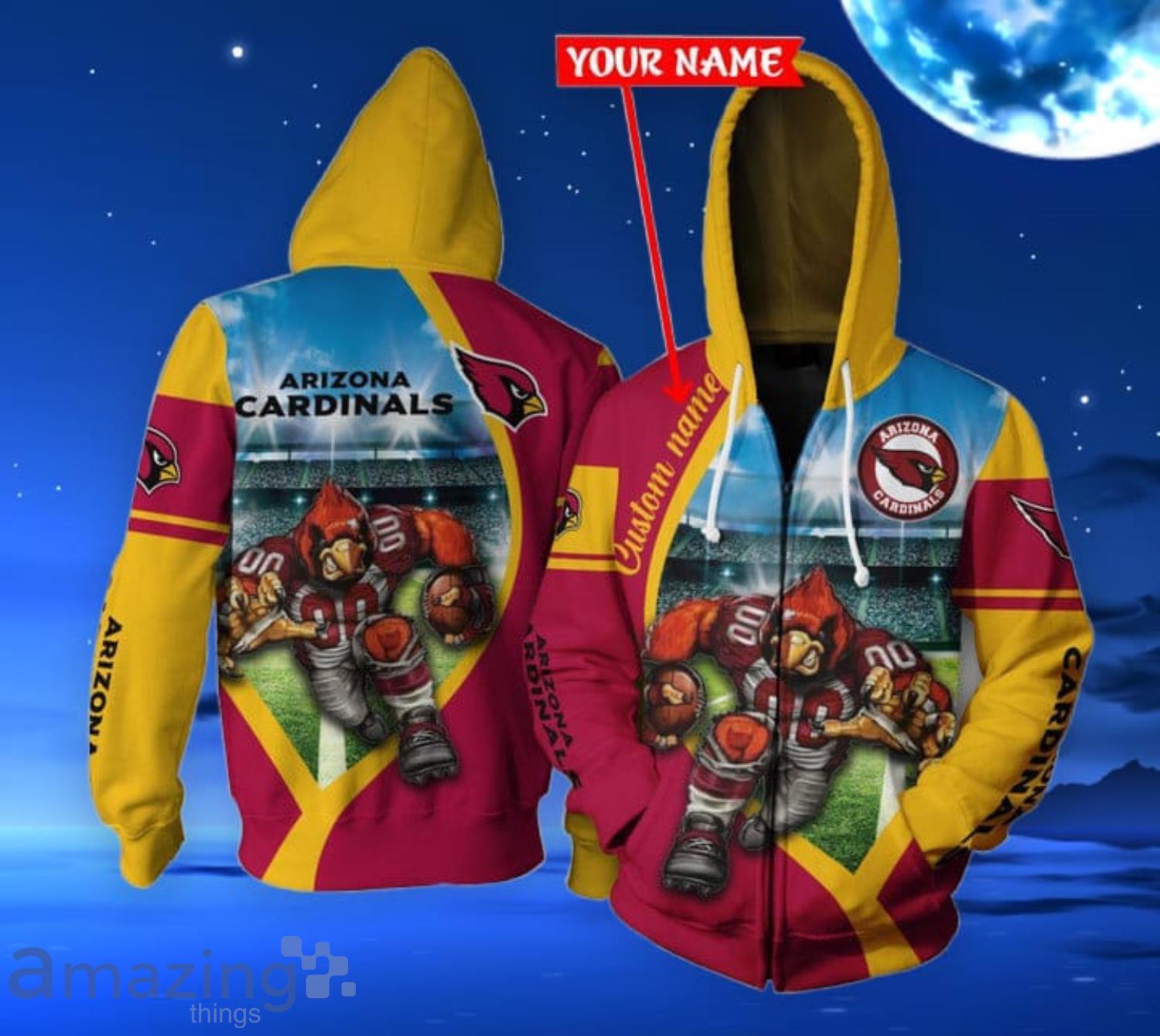 Arizona Cardinals For Cardinals Fan 3D Hoodie All Over Print - T-shirts Low  Price