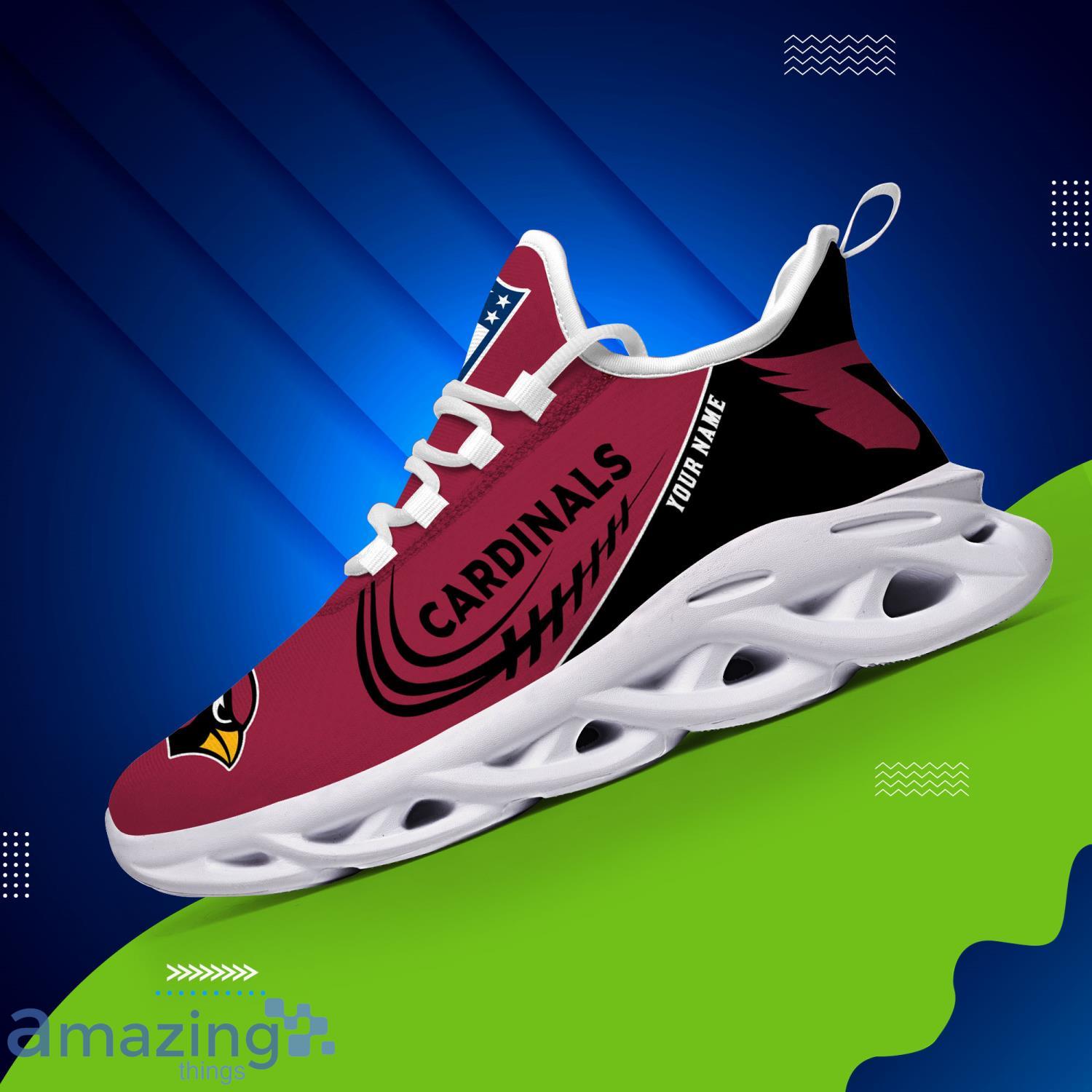 Arizona Cardinals Max Soul Shoes Running Sneakers image Arizona Cardinals Max Soul Shoes Running Sneakers Product Photo 2