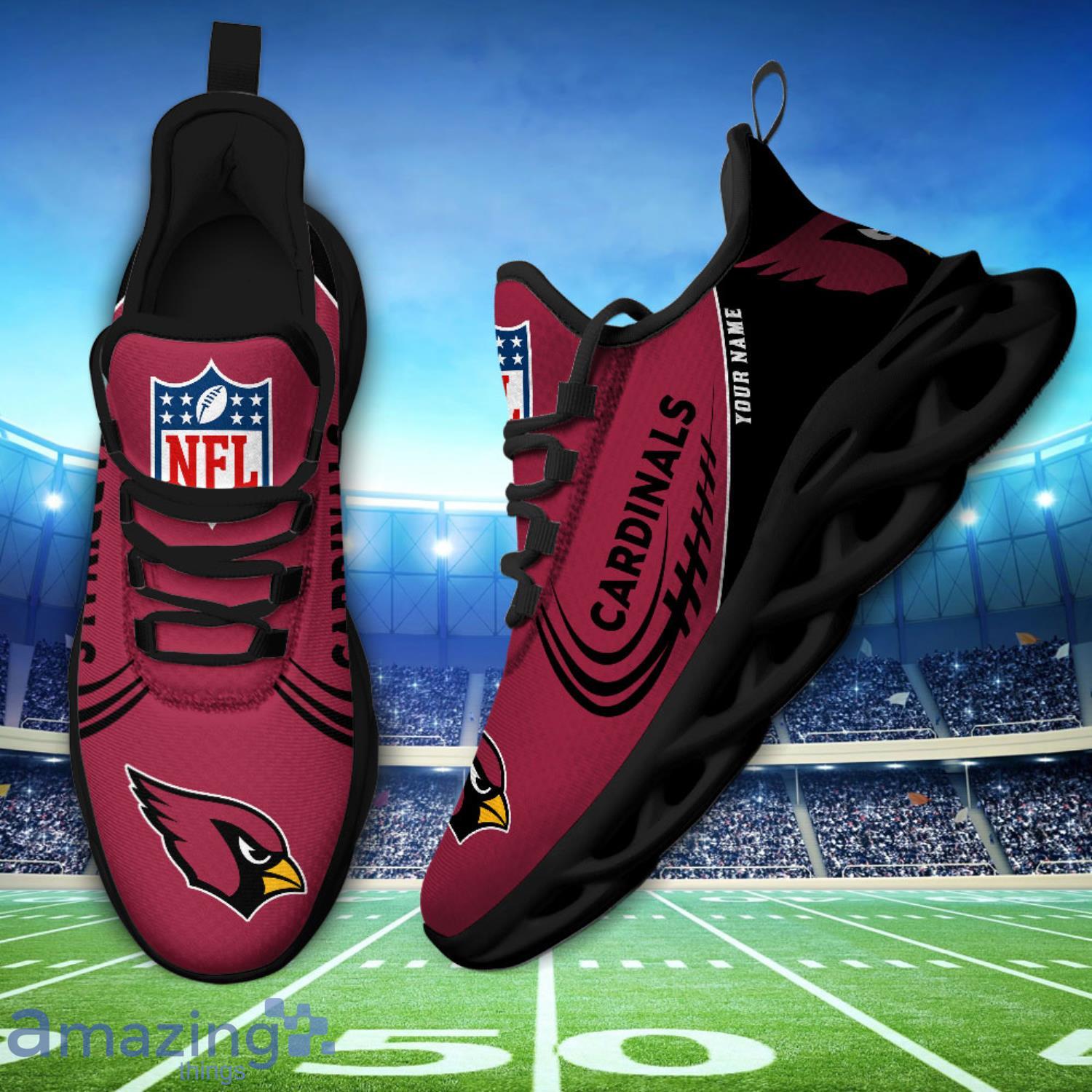 Arizona Cardinals Max Soul Shoes Running Sneakers image Arizona Cardinals Max Soul Shoes Running Sneakers Product Photo 3