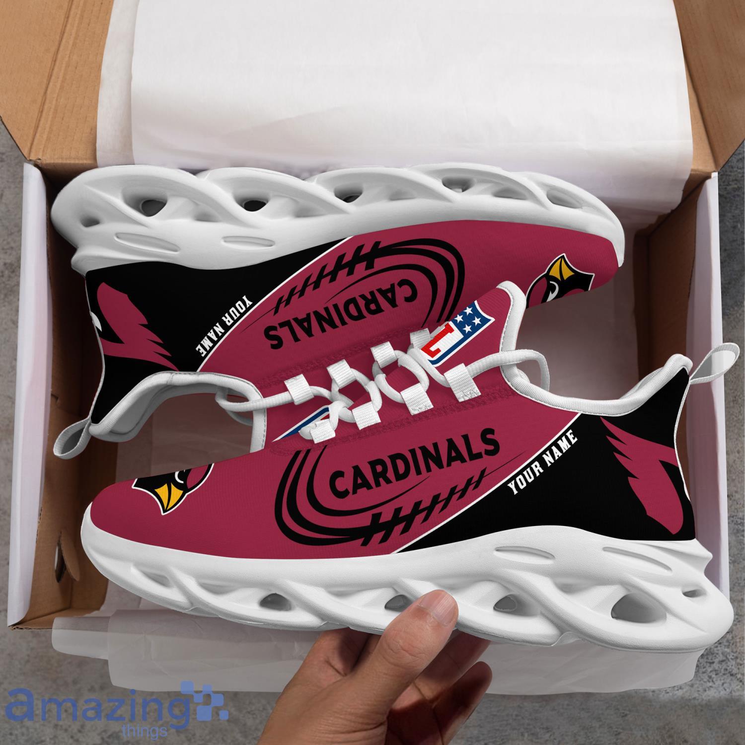 Arizona Cardinals Max Soul Shoes Running Sneakers image Arizona Cardinals Max Soul Shoes Running Sneakers Product Photo 6
