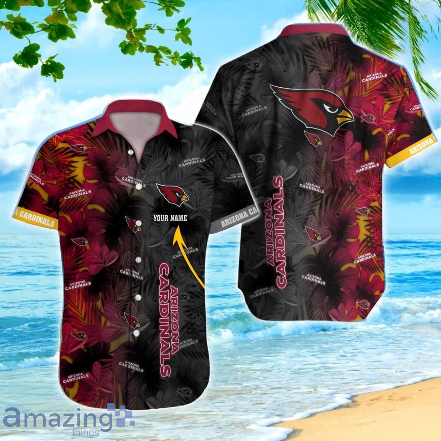 Arizona Cardinals NFL Hawaiian Shirt Style Vintage Summer Beach Shirt Best  Gift For Fans