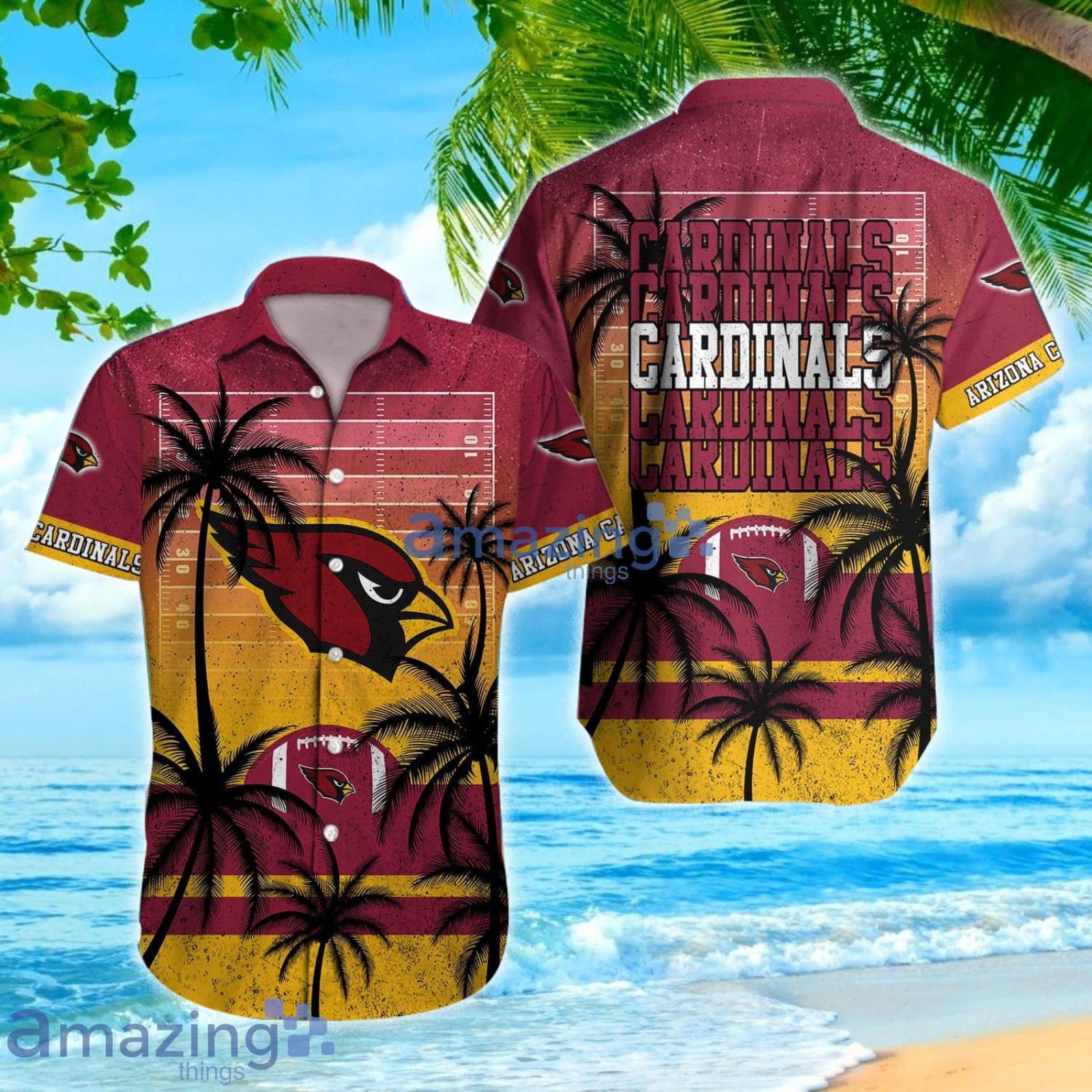 Arizona Cardinals All Over Print Logo And Coconut Trending Summer