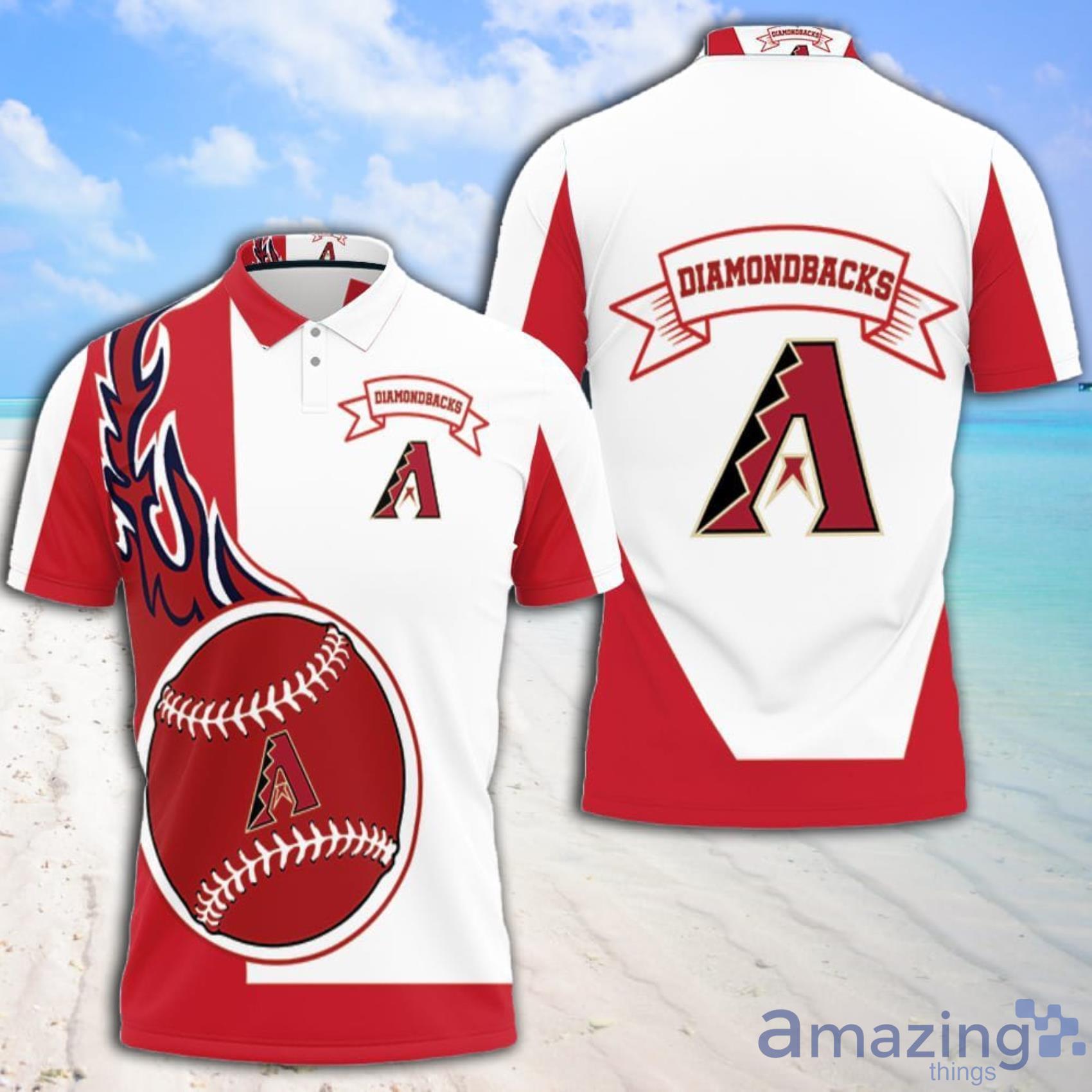 Arizona Diamondbacks 3D Polo Shirt All Over Print Shirt 3D T-Shirt Product Photo 1