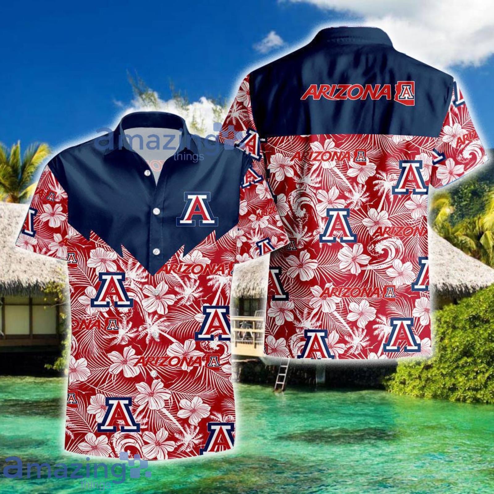 Arizona Wildcats NCAA Tropical Pattern Summer Gift For Men And Women image Arizona Wildcats NCAA Tropical Pattern Summer Gift For Men And Women Product Photo 3
