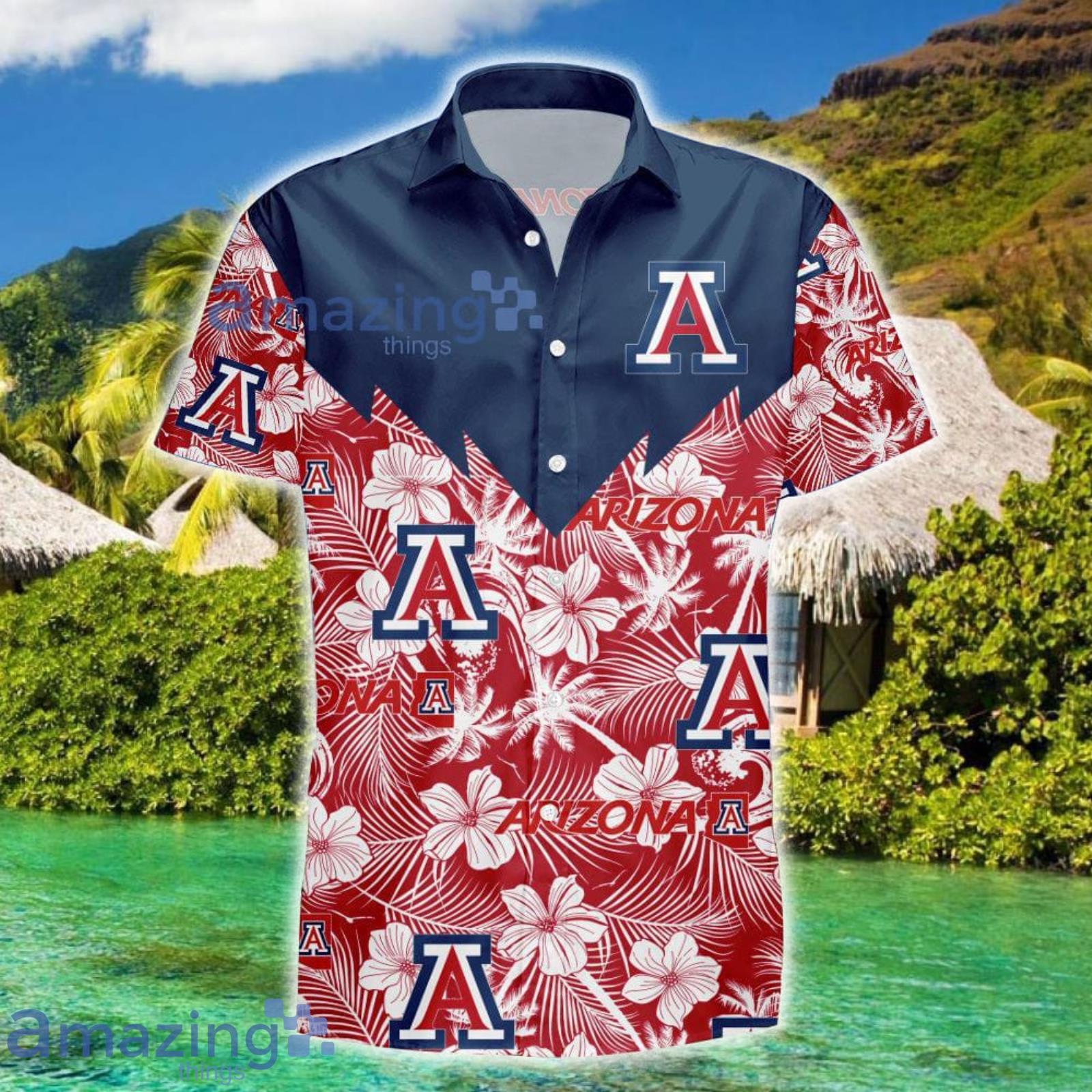 Arizona Wildcats NCAA Tropical Pattern Summer Gift For Men And Women Product Photo 1