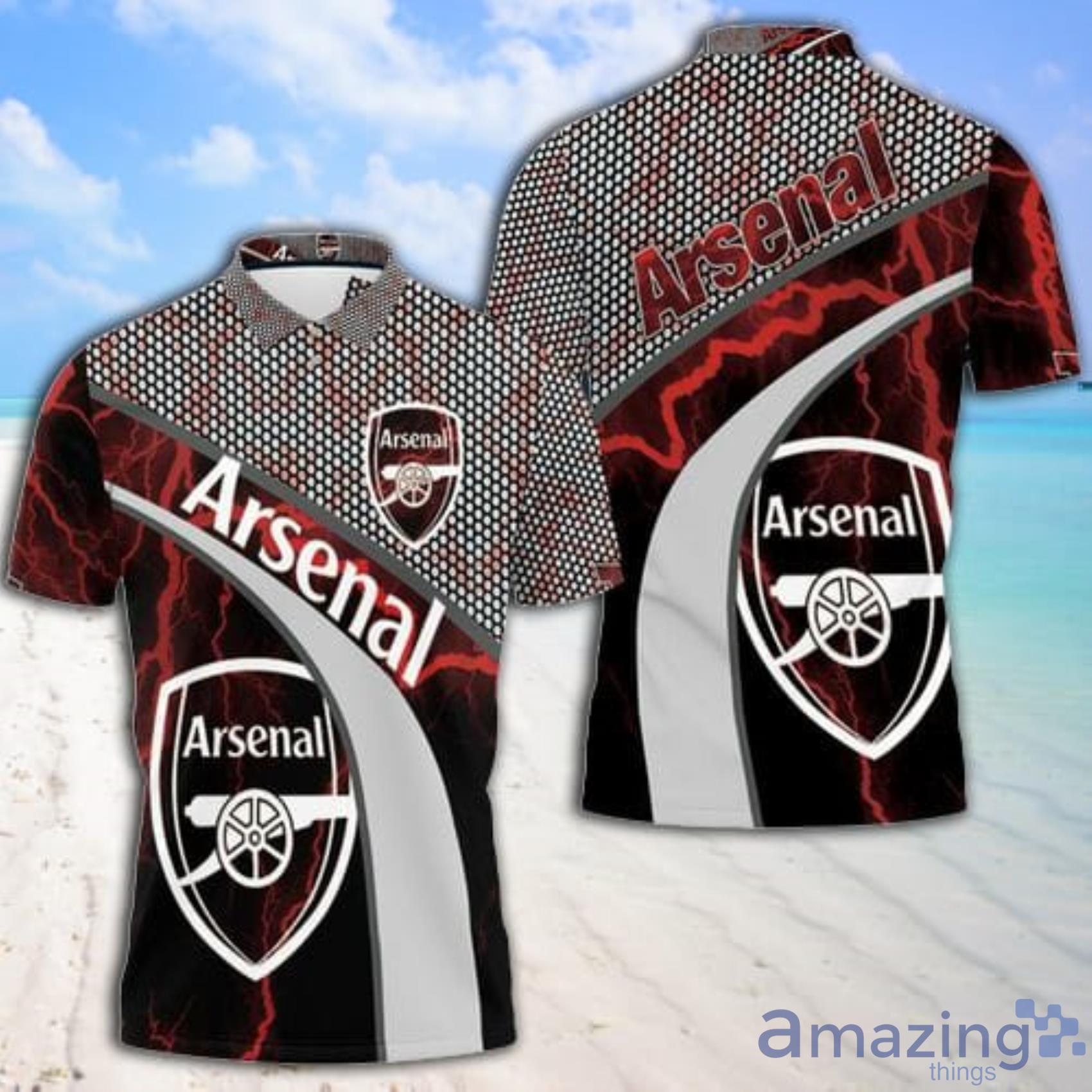 Arsenal Fc For Fans 3D Jersey Full Print Polo Shirt Product Photo 1