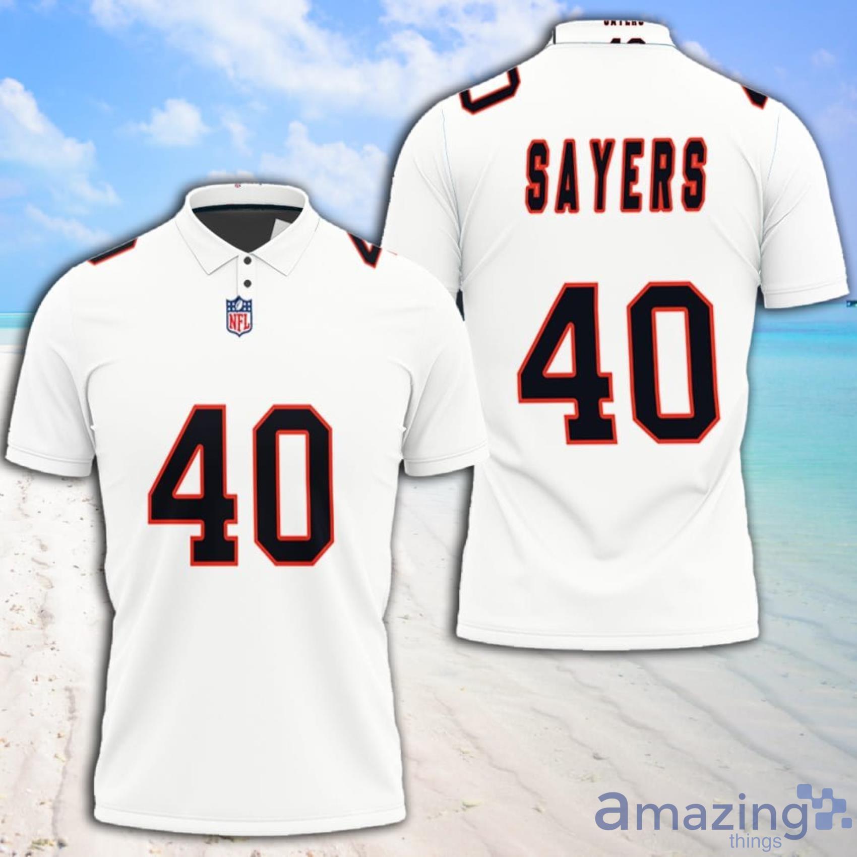Art Chicago Bears Gale Sayers Number 40 Great Player NFL American
