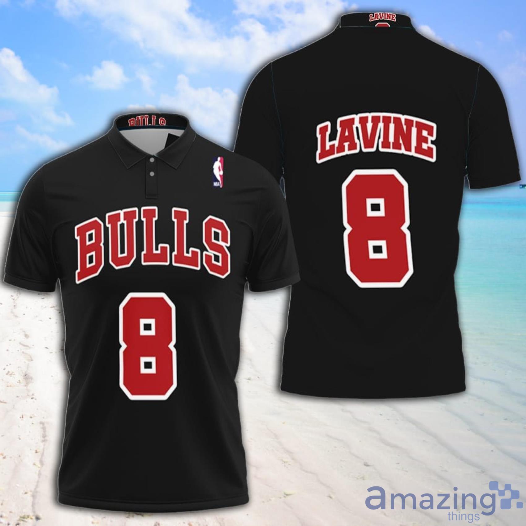 NBA Chicago Bulls Zach LaVine Jersey Black - Burned Sports