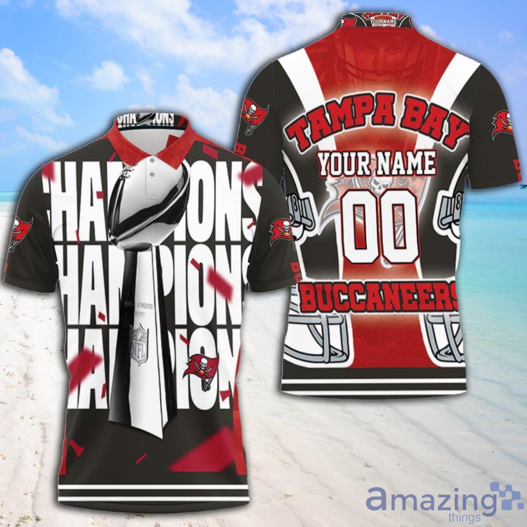 Tampa Bay Buccaneers NFL Personalized Name Jersey Print