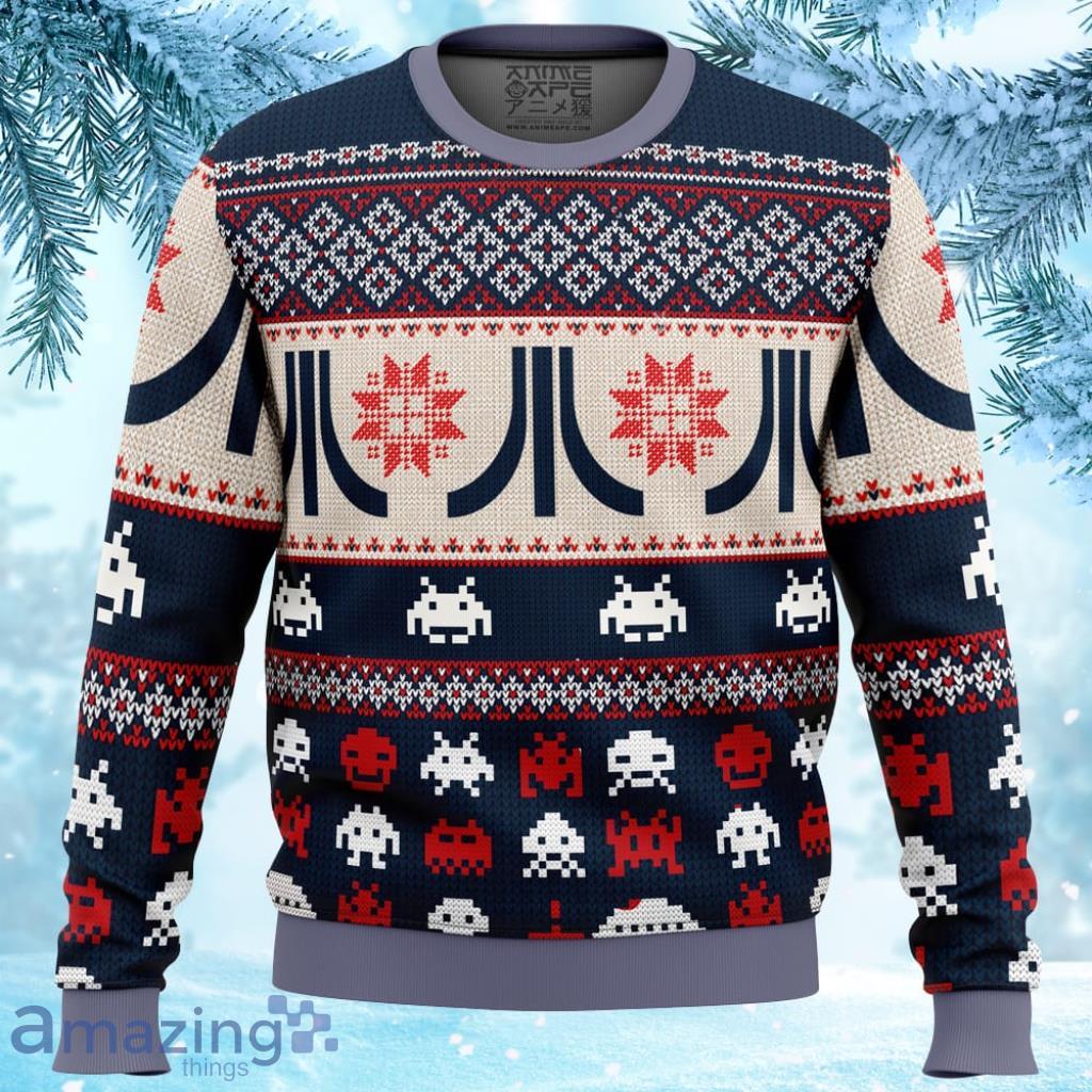 Atari Classic Ugly Christmas Sweater - Atari Classic Ugly Christmas Sweater
