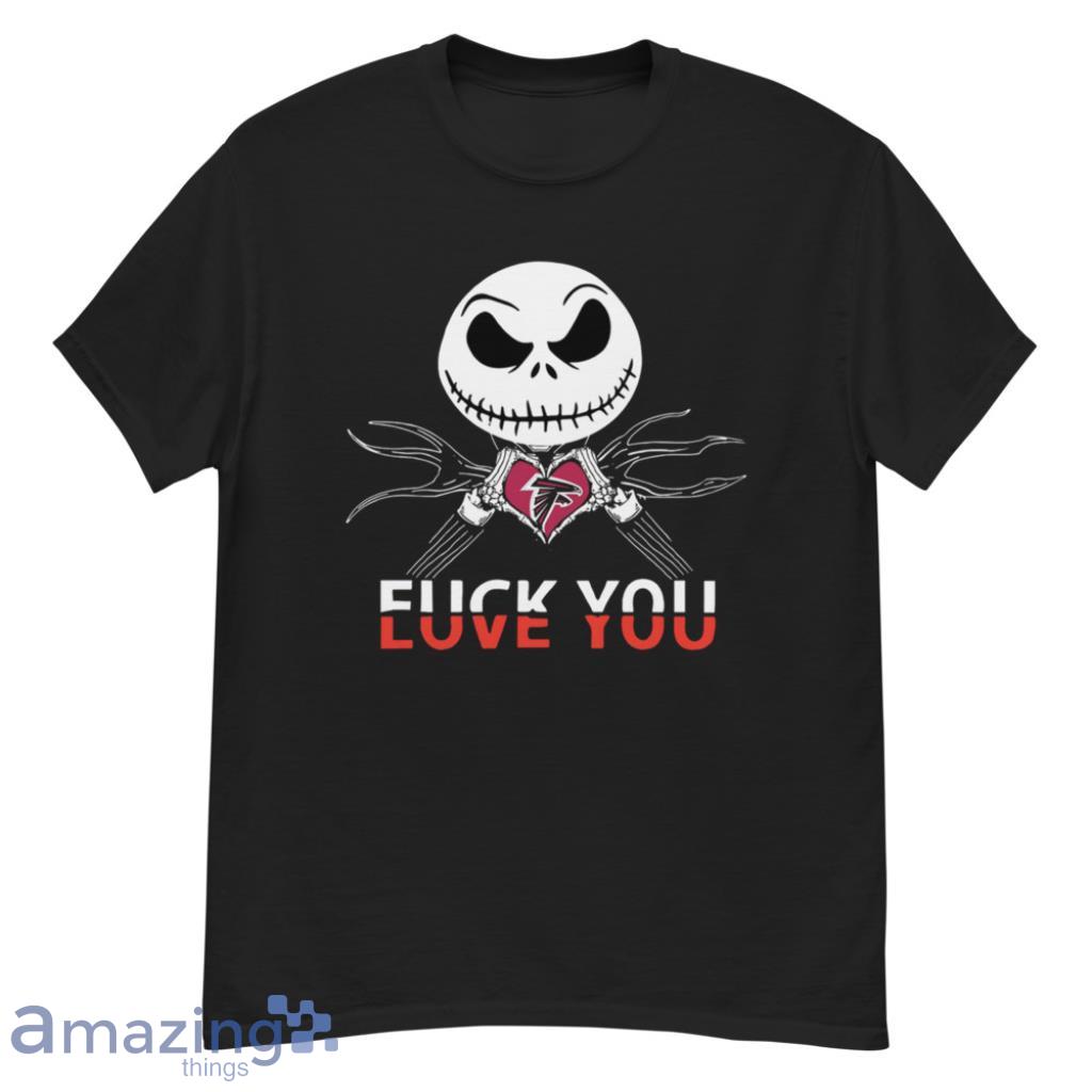 Atlanta Falcons Love You Jack Skellington Halloween Shirt image Atlanta Falcons Love You Jack Skellington Halloween Shirt - G500 Men’s Classic T-Shirt