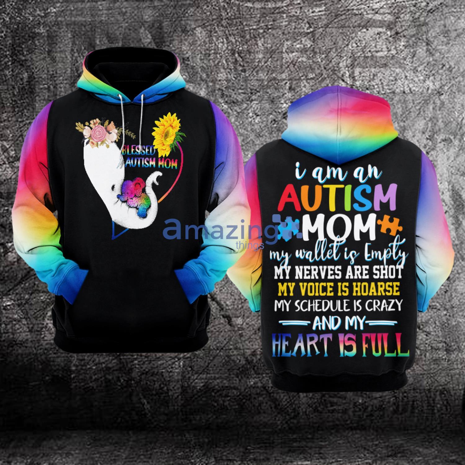 Autism 2025 mom hoodie