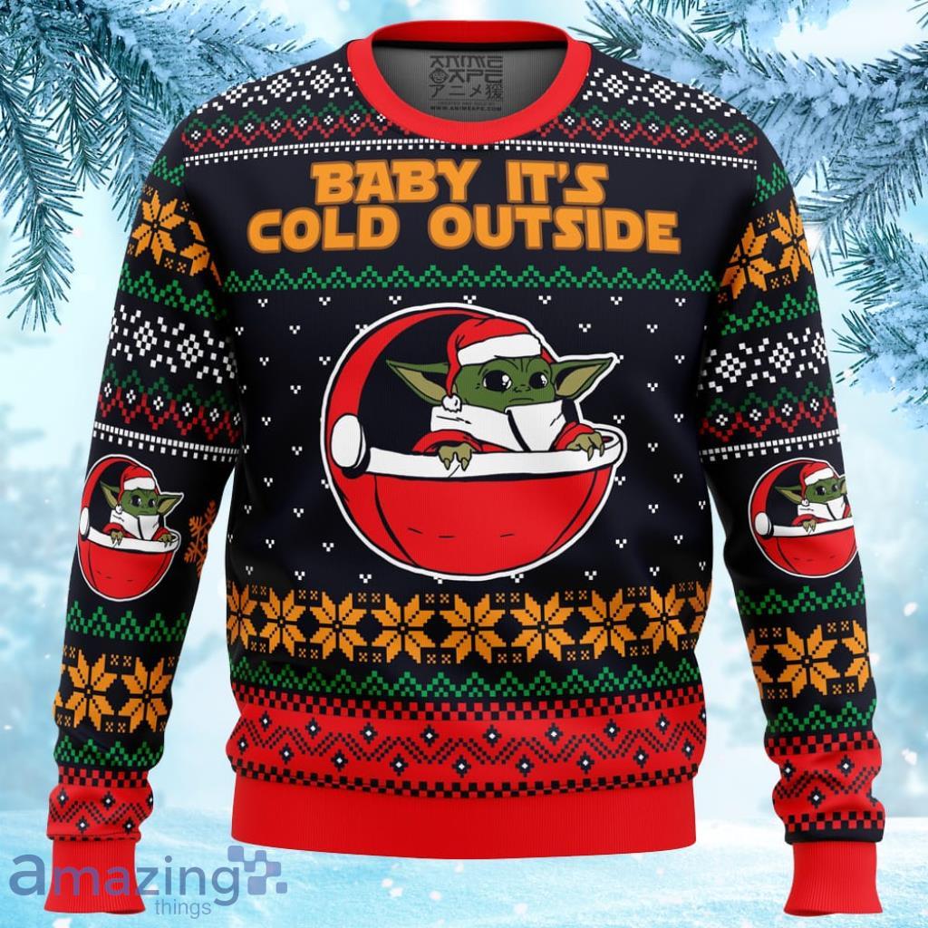 Baby It’s Cold Outside Star Wars Ugly Christmas Sweater 3D - Baby It’s Cold Outside Star Wars Ugly Christmas Sweater