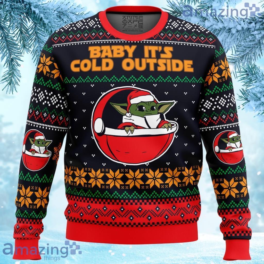 Baby It’s Cold Outside Star Wars Ugly Christmas Sweater - Baby It’s Cold Outside Star Wars Ugly Christmas Sweater