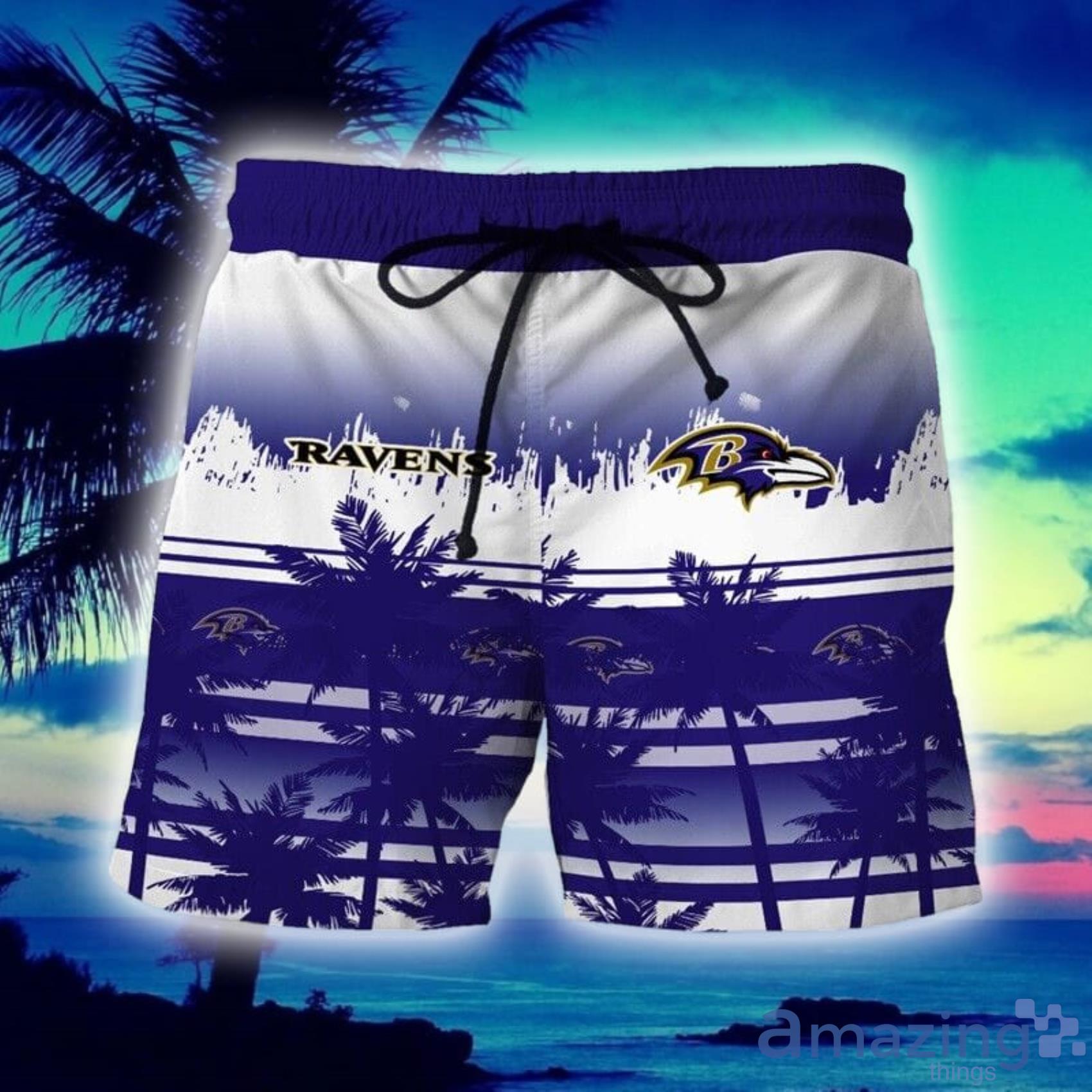 Baltimore Ravens NFL Palm Trees Summer Hawaiian Shirt - The Clothes You'll  Ever Need