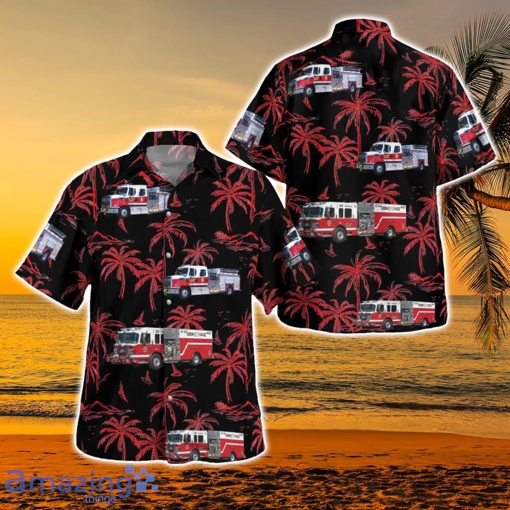 Barto, Pennsylvania, Eastern Berks Fire Department Hawaiian Shirt - Barto, Pennsylvania, Eastern Berks Fire Department Hawaiian Shirt