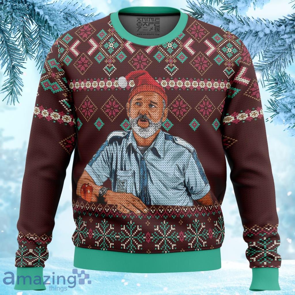 Bill Murray Ugly Christmas Sweater 3D - Bill Murray Ugly Christmas Sweater