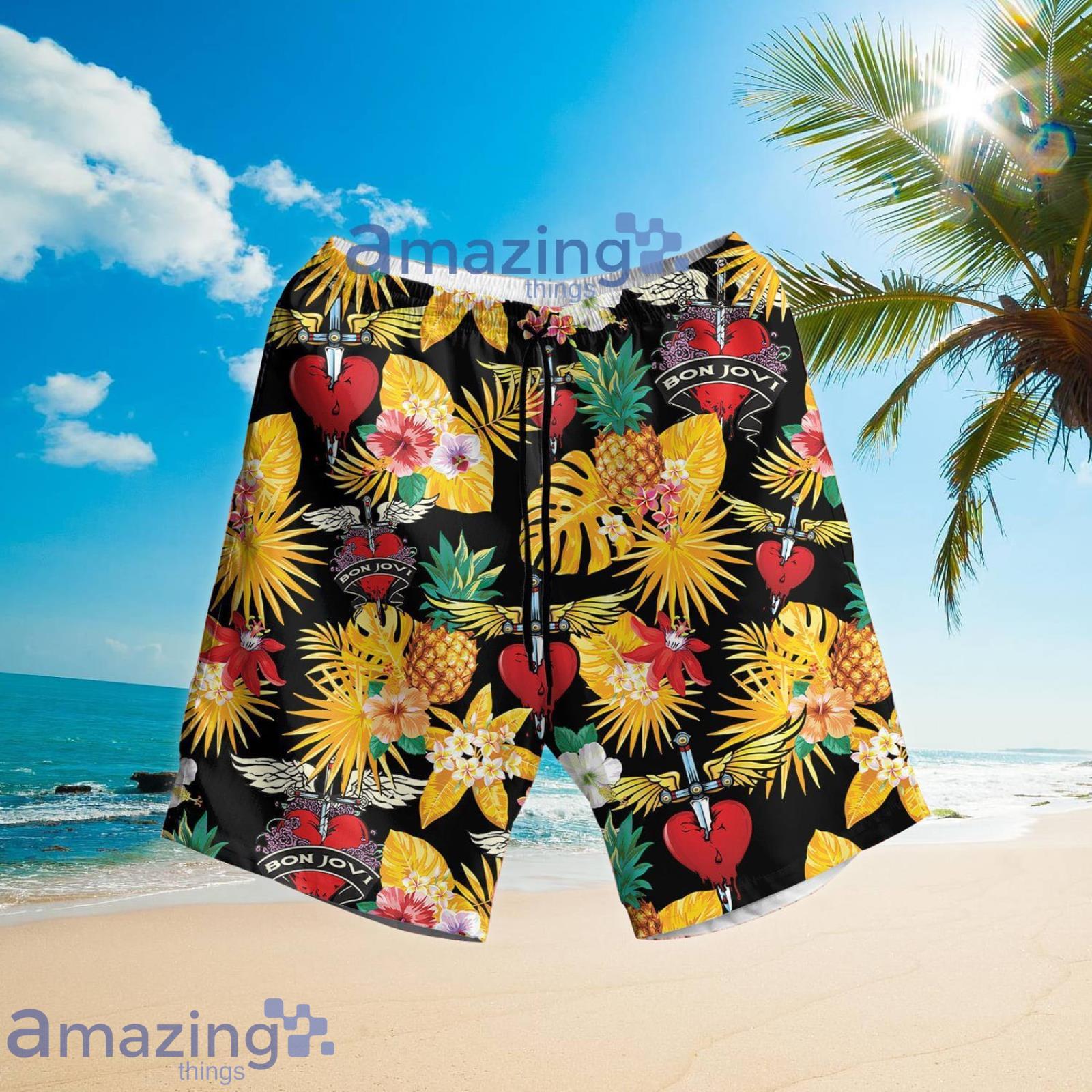 Mickey Mouse Floral Tropical Pineapple Hawaiian Shirt, Matching