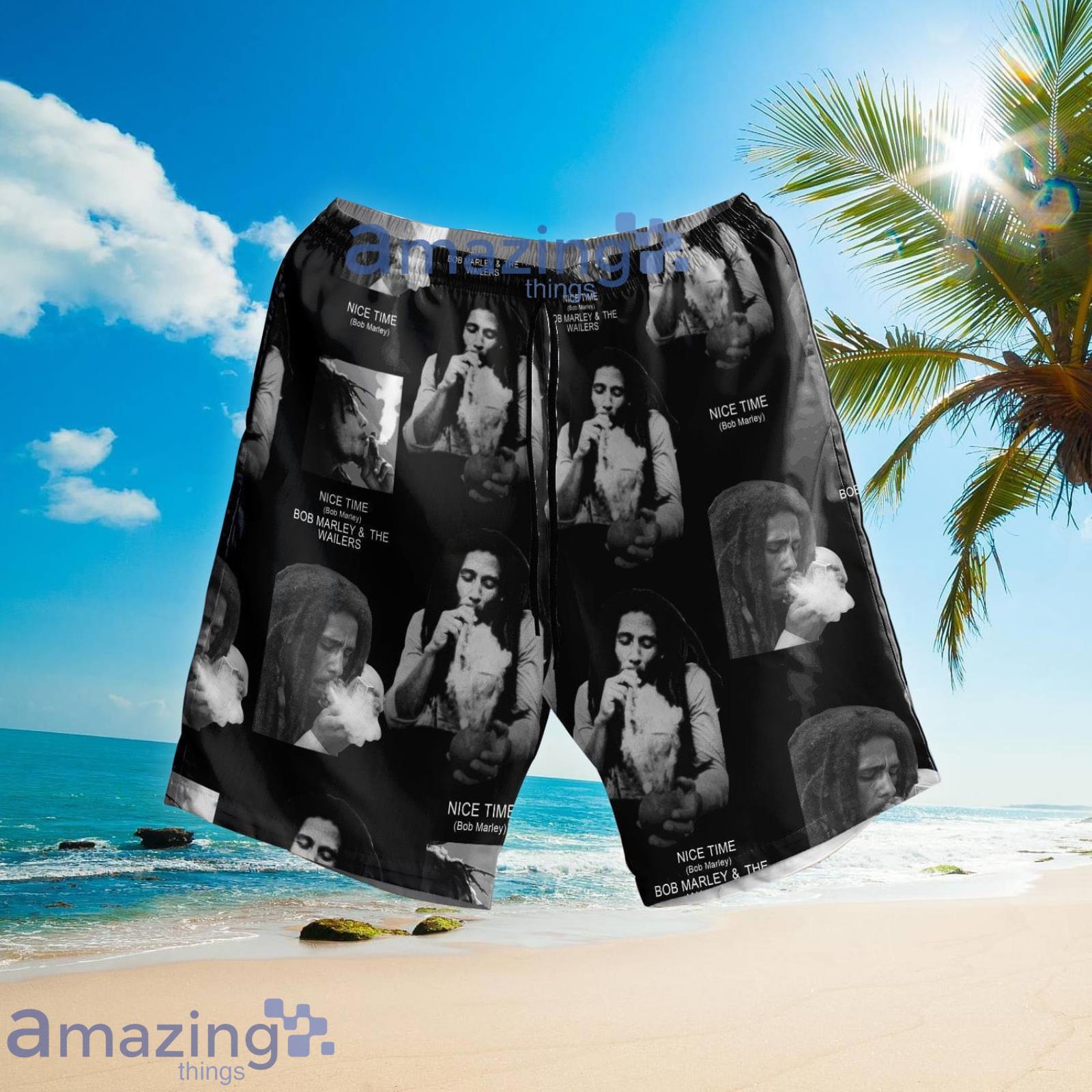 BM45 Nice Time Summer Set Hawaiian Shirt And Shorts image BM45 Nice Time Summer Set Hawaiian Shirt And Shorts Product Photo 2