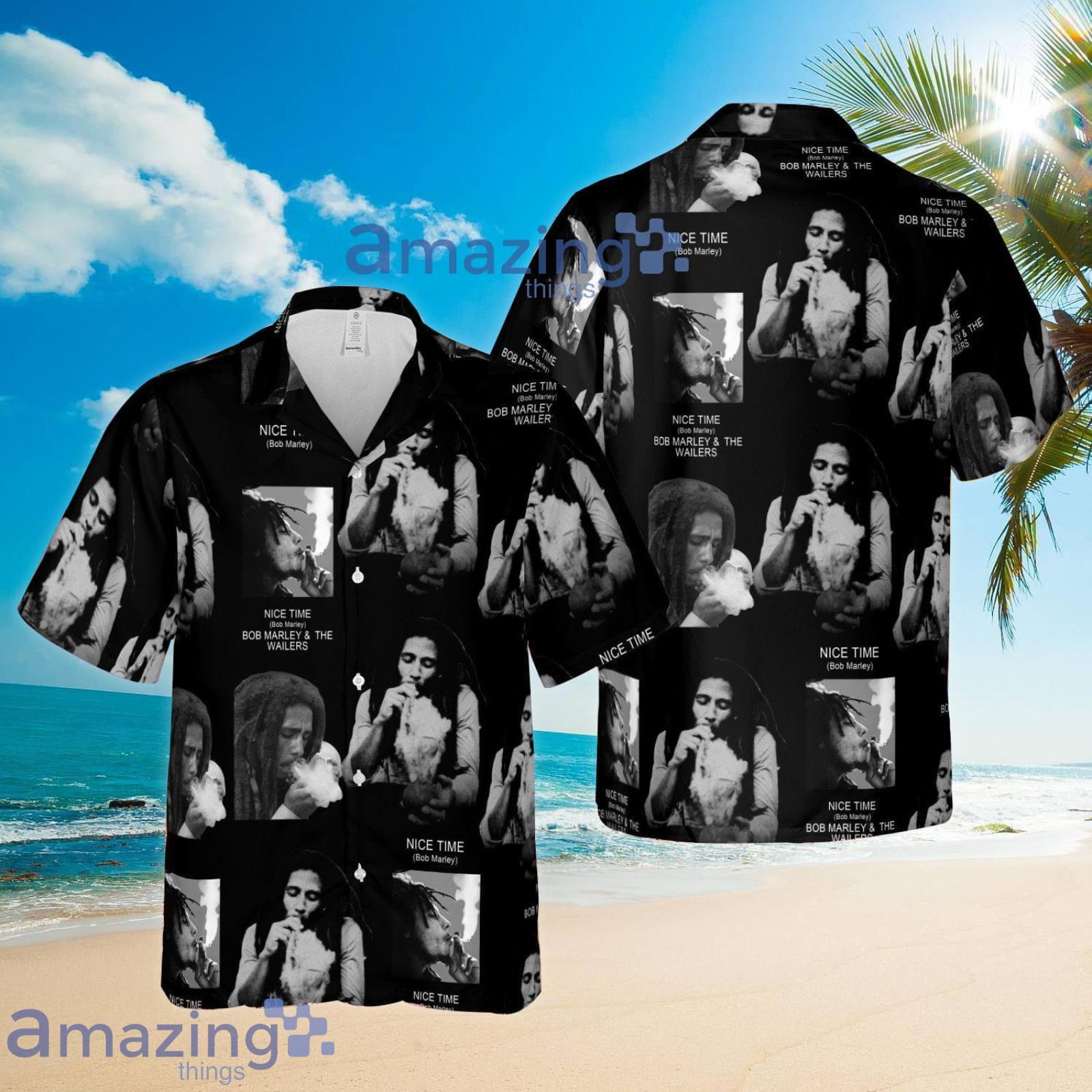 BM45 Nice Time Summer Set Hawaiian Shirt And Shorts Product Photo 1
