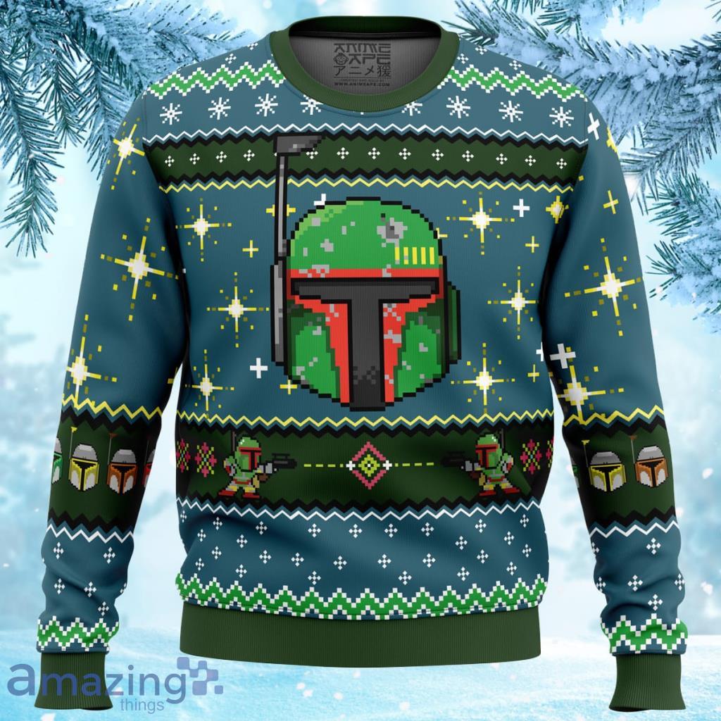 Boba Fett Ugly Christmas Sweater - Boba Fett Ugly Christmas Sweater
